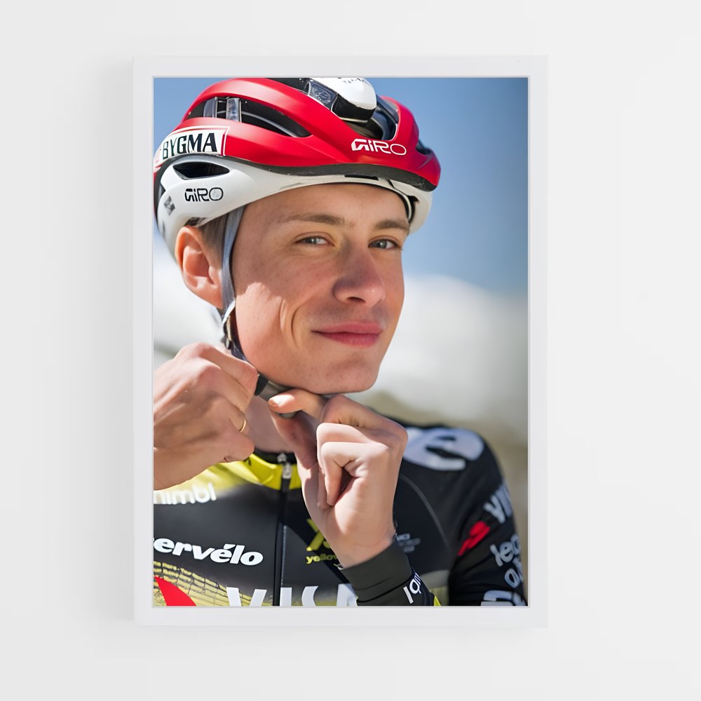 Poster Jonas de vingegaard – affiche Cyclisme (vue 3)
